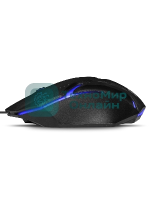 Мышь проводная ExeGate Gaming Standard Laser GML-17 черный, 1200 dpi, USB, кнопки - 3