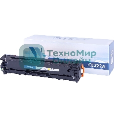 Картридж лазерный NVPrint совместимый HP CE322A Yellow для LJ Color CP1525 (1300k)