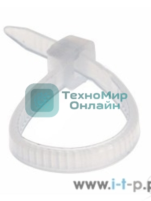 Хомут-стяжка кабельная нейлоновая Rexant 300 x 3,6 мм, белая, упаковка 100 шт.