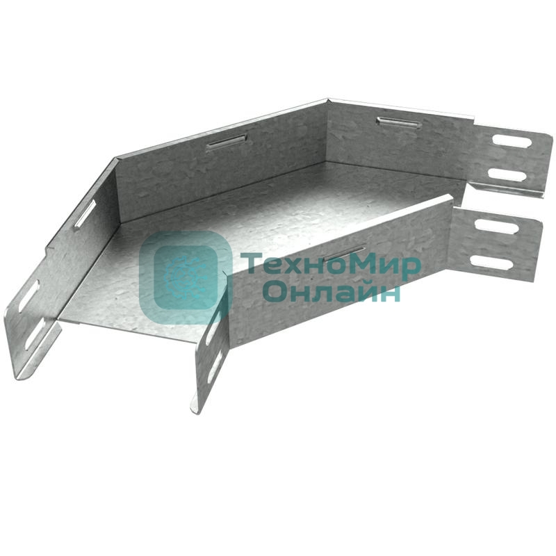 Угол для лотка горизонтальный 90град. 100х50 GL90х50х100 КМ LO0101