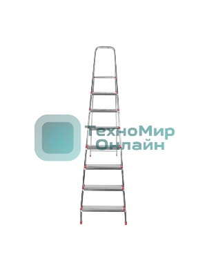 Стремянка металлическая Rexant 8 ступенек, усиленный профиль