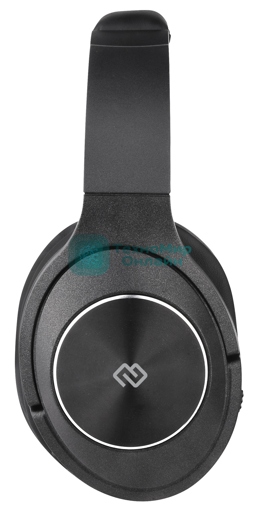 Беспроводные/проводные наушники Digma BT-20 ANC черный, накладные, Bluetooth + проводной, активное шумоподавление, складная конструкция, до 15 ч