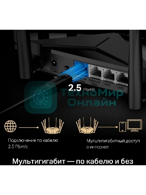 Маршрутизатор AX6000 Dual-Band Wi-Fi 6 Router