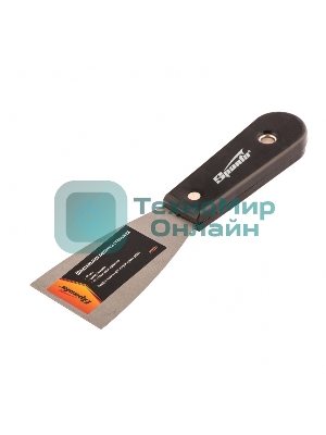 Шпательная лопатка Sparta стальная, 50 мм, полированная, пластмассовая рукоятка