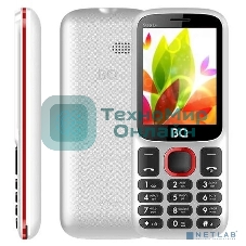 Мобильный телефон BQ 2440 Step L+ белый/красный