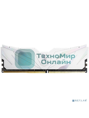 Оперативная память NETAC, DDR4, 16GB (1x16GB), 2666MHz, CL19, DIMM, с радиатором, белый