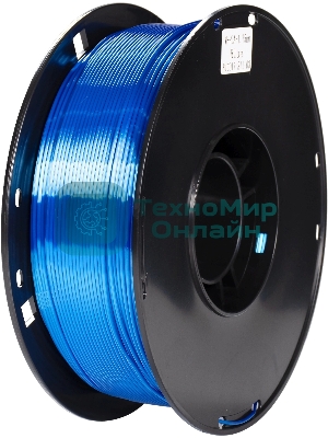 Пластик для принтера 3D Cactus CS-3D-PLA-1KG-S-BLUE PLA SILK d1.75мм 1кг L326м 1цв.
