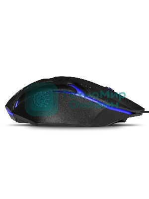 Мышь проводная ExeGate Gaming Standard Laser GML-17 черный, 1200 dpi, USB, кнопки - 3