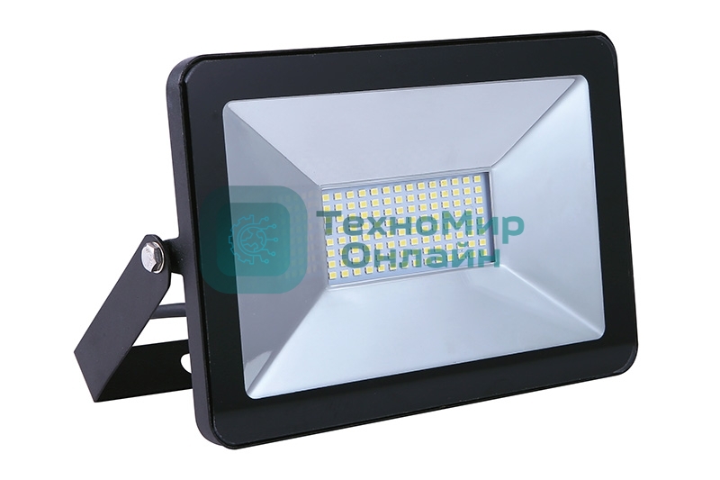 Прожектор светодиодный ULTRAFLASH 12317 LFL-5001 C02 черный LED SMD 50Вт 230В 6500К