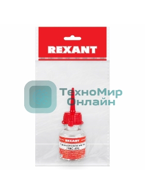 Силиконовое масло Rexant, ПМС-400, 15 мл, носик, (Полиметилсилоксан)