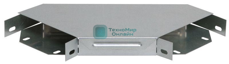 Угол для лотка горизонтальный 90град. 400х50 с кр. IEK CLP2P-050-400