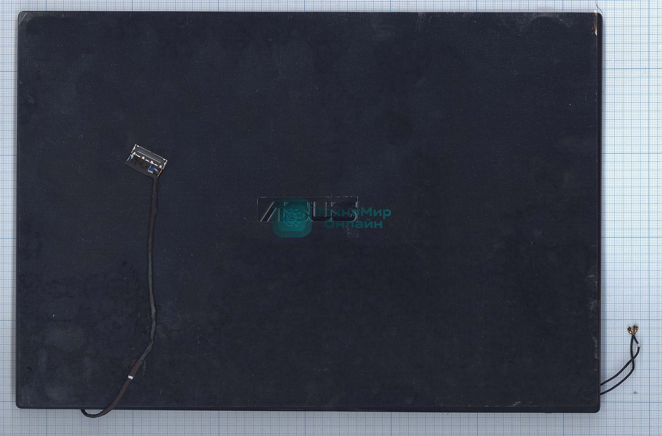 Матрица (крышка) для Asus PRO ADVANCED BU400A черная в сборе