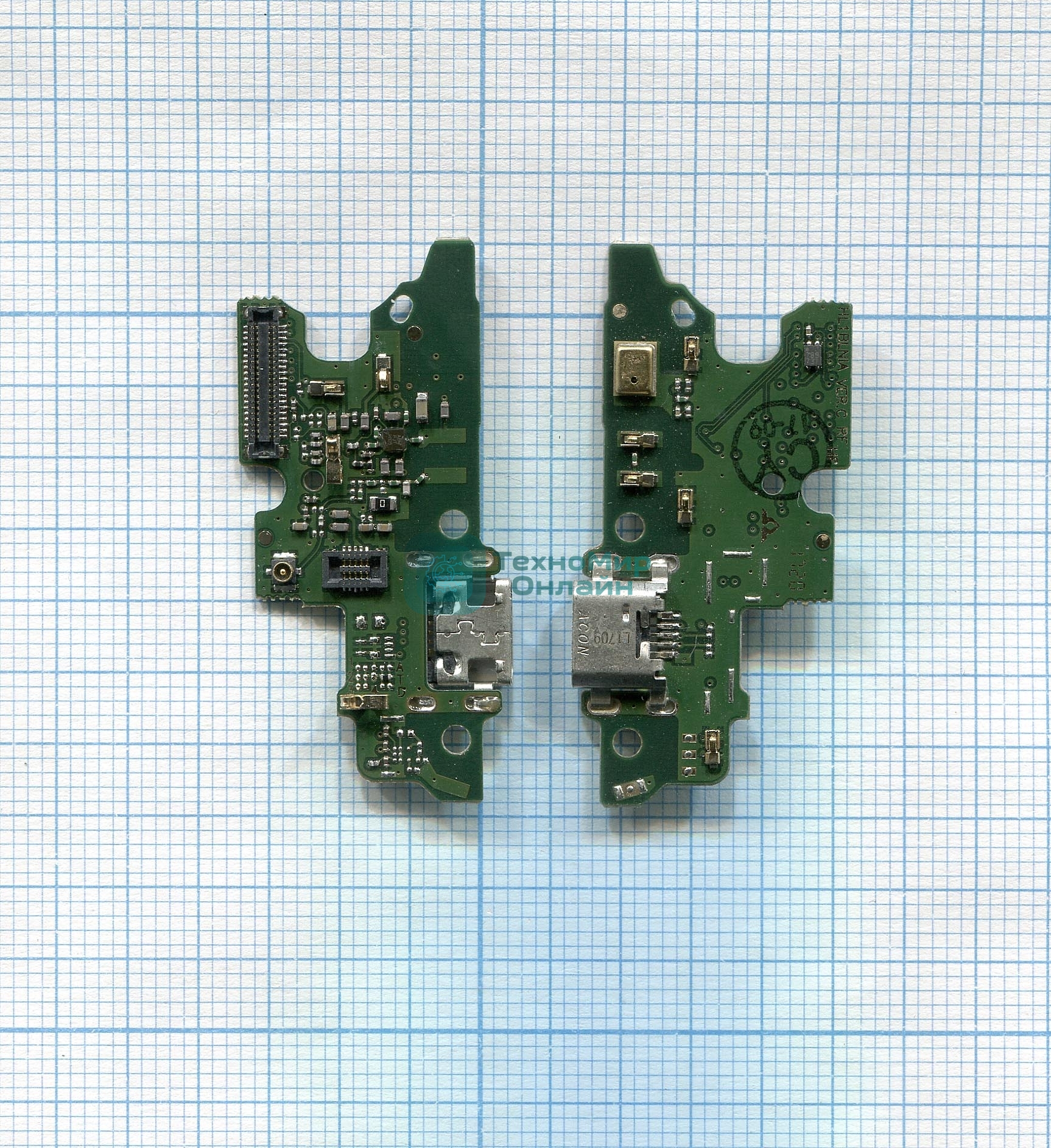 Плата разъема питания с микрофоном для Huawei Honor 6X GR5 2017