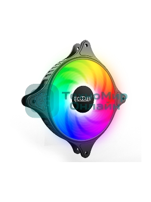 Вентилятор для корпуса PCCooler FX-120-3 черный, 120 мм, 1200 об/мин, 18 дБ, 3 pin