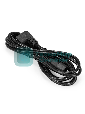 Кабель питания ExeGate Special EC-3S (C13 угловой->C14, 3*0.75мм2, CCA, черный, 3м)