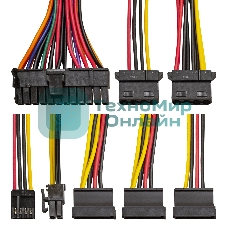 Блок питания ExeGate M600 (EX292237RUS), 600Вт, 80мм, черный