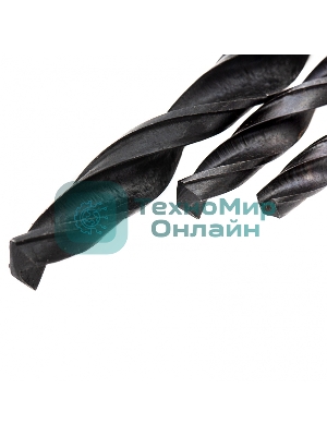 Набор сверл Sparta по бетону 5-6-8 мм, металлу 5-6-8 мм, дереву 5-6-8 мм, 9 шт. цилин. хвостовик