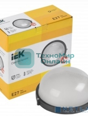 Светильник IEK 100Вт черный (LNPP0-1101-1-100-K02)