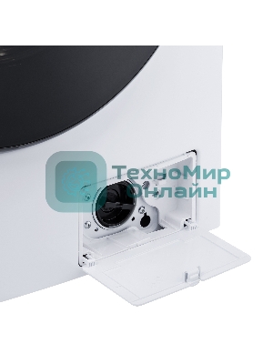 Стирально-сушильная машина Maunfeld MFWM1586WHS белая, загрузка фронтальная 8 кг, 1200об/мин, класс А