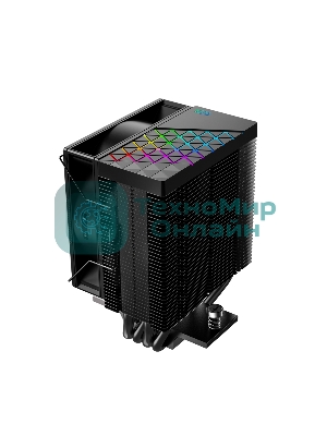 Кулер PCCooler R400 ARGb черный 92мм алюминий+медь 2200r m 30db 4-pin 180W 133мм