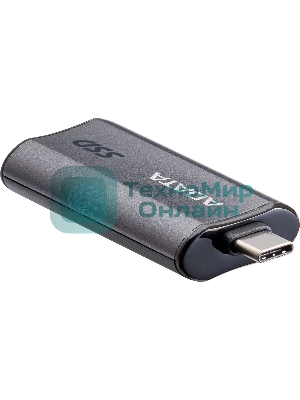 Внешний SSD ADATA SC750, 1TB, USB 3.2 Gen 2 Type-C, R/W 1050/1000, черный