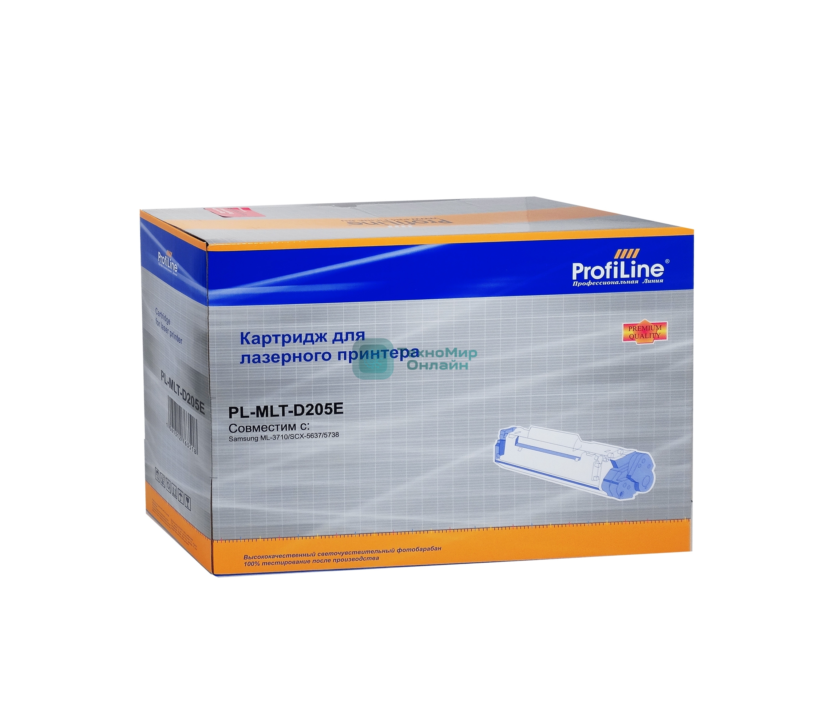 Картридж лазерный ProfiLine PL-MLT-D205E для принтеров Samsung ML-3312ND/3710D/3710ND/3712ND/3712DW/SCX-4833HD/5637FR/5637HR/5639FR/5737FW/5739FW 10000 копий