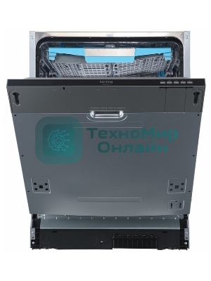 Встраиваемая посудомоечная машина Korting KDI 60570, серый, 59.8 см, 14 компл., 47 дБ, класс A++