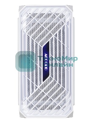Компьютерный корпус Accord ACC-265W белый без БП mATX 1x80мм 1x92мм 2x120мм 2xUSB 2.0 1xUSB 3.0 audio
