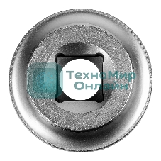 Головка торцевая удлиненная, 30 мм, 6-гранная, CrV, под квадрат 1/2