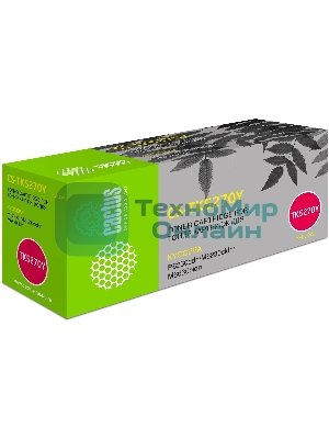 Картридж лазерный Cactus CS-TK5270Y желтый (6000 стр.) для Kyocera ECOSYS P6230cdn, M6230cidn, M6630cidn