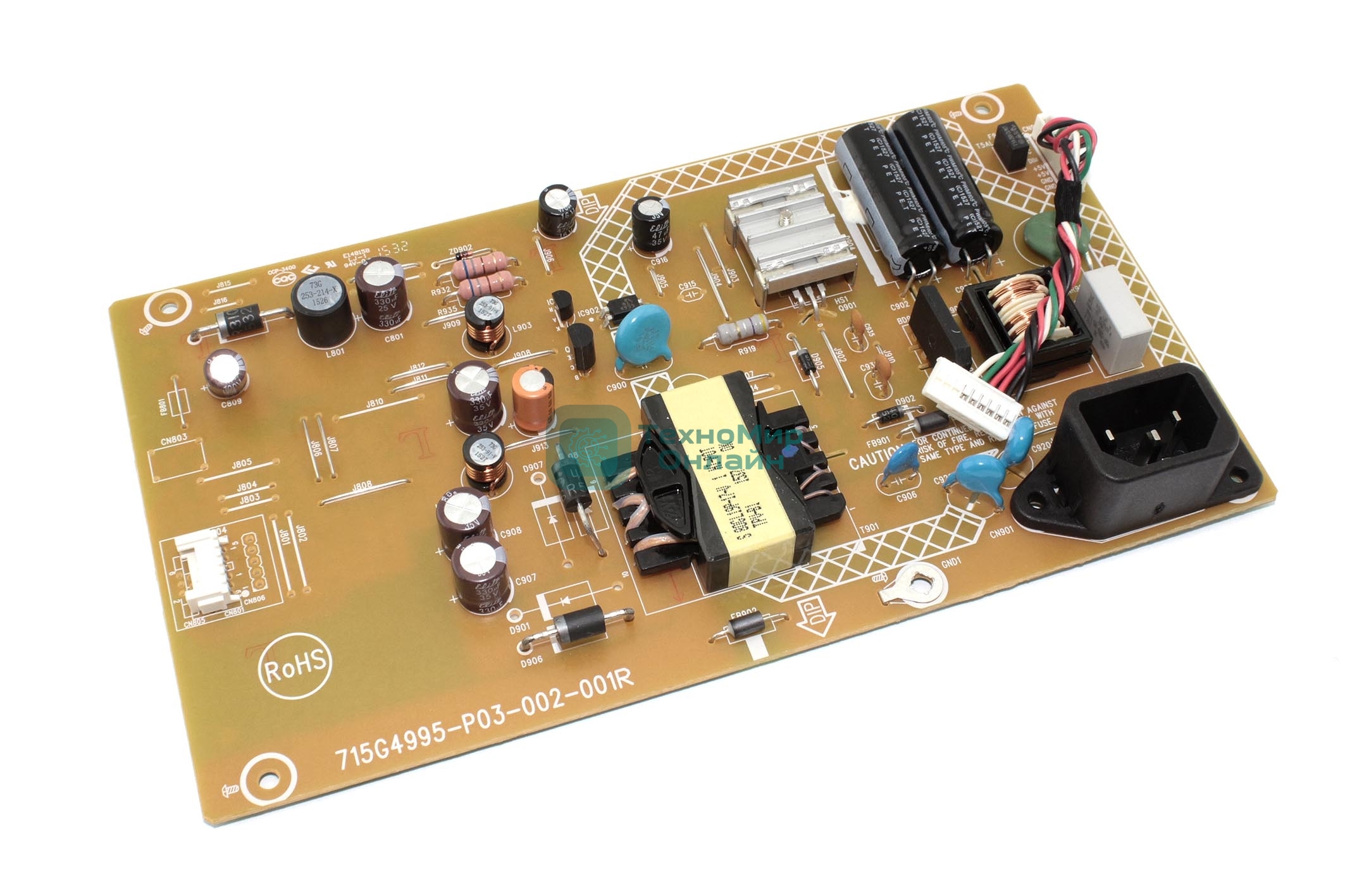 Плата питания монитора Asus VS197