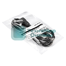 Кабель питания ExeGate Special EC-3S (C13 угловой->C14, 3*0.75мм2, CCA, черный, 3м)