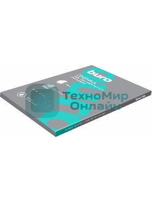 Пленка для ламинирования Buro 100мкм A4 (100 шт) глянцевая 216x303 мм