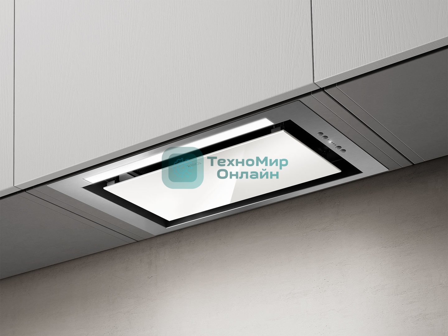 Встраиваемая вытяжка ELICA HIDDEN 2.0 IXGL/A/90-PRF0097708A