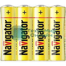 Элемент питания солевой Navigator NBT-NS-R6-SH4 (шринка 4шт)