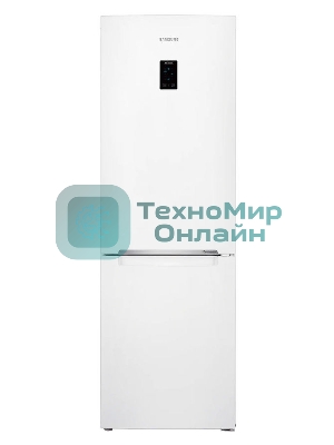Холодильник Samsung RB33A32N0WW/WT белый двухкамерный 230/98л морозилка снизу, No Frost