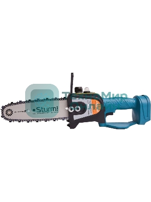 Аккумуляторная цепная пила б/щ Sturm!, 18 В, 1BatterySystem, шина 20 см, без ЗУ и АКБ CSC1808BL