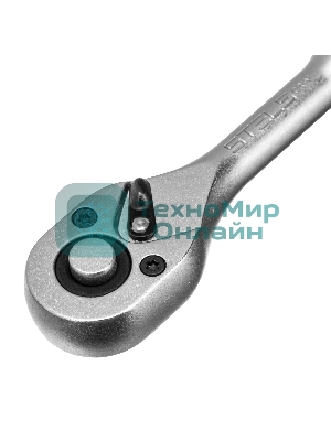 Ключ трещотка Stels 1/4, 72 зуба, с быстрым сбросом. СrV