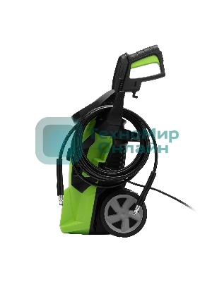 Моечная машина высокого давления Сибртех АМ-1700, 1700 Вт, 130 бар, 350 л/ч, колесная