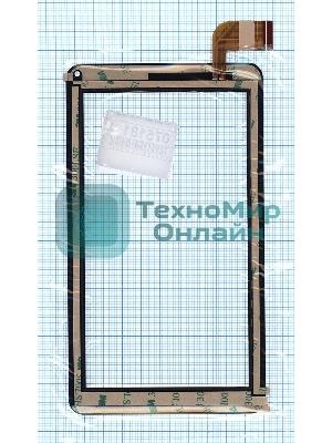 Сенсорное стекло (тачскрин) DEXP Ursus S270i Kid's, черное