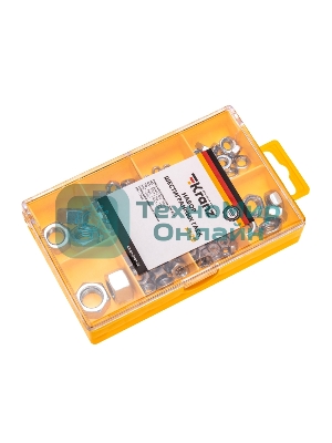 Набор шестигранных гаек Kranz (120 шт/уп)