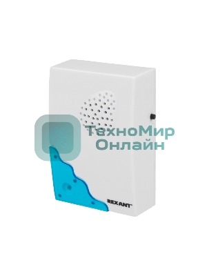 Звонок дверной беспроводной Rexant с двумя вызывными панелями кнопка IP 44 RX-5