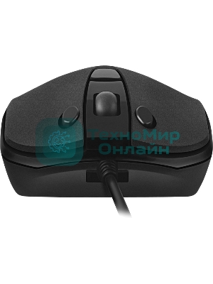 Мышь проводная SVEN RX-100 черный, 4000 dpi, USB, кнопки - 6