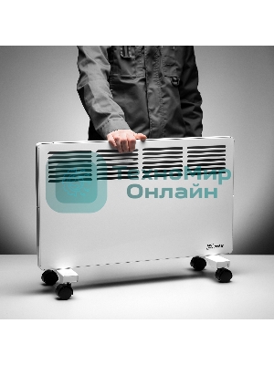 Конвектор электрический MTX КМ-1500.2 белый, 1500 Вт, 20 м2, термостат