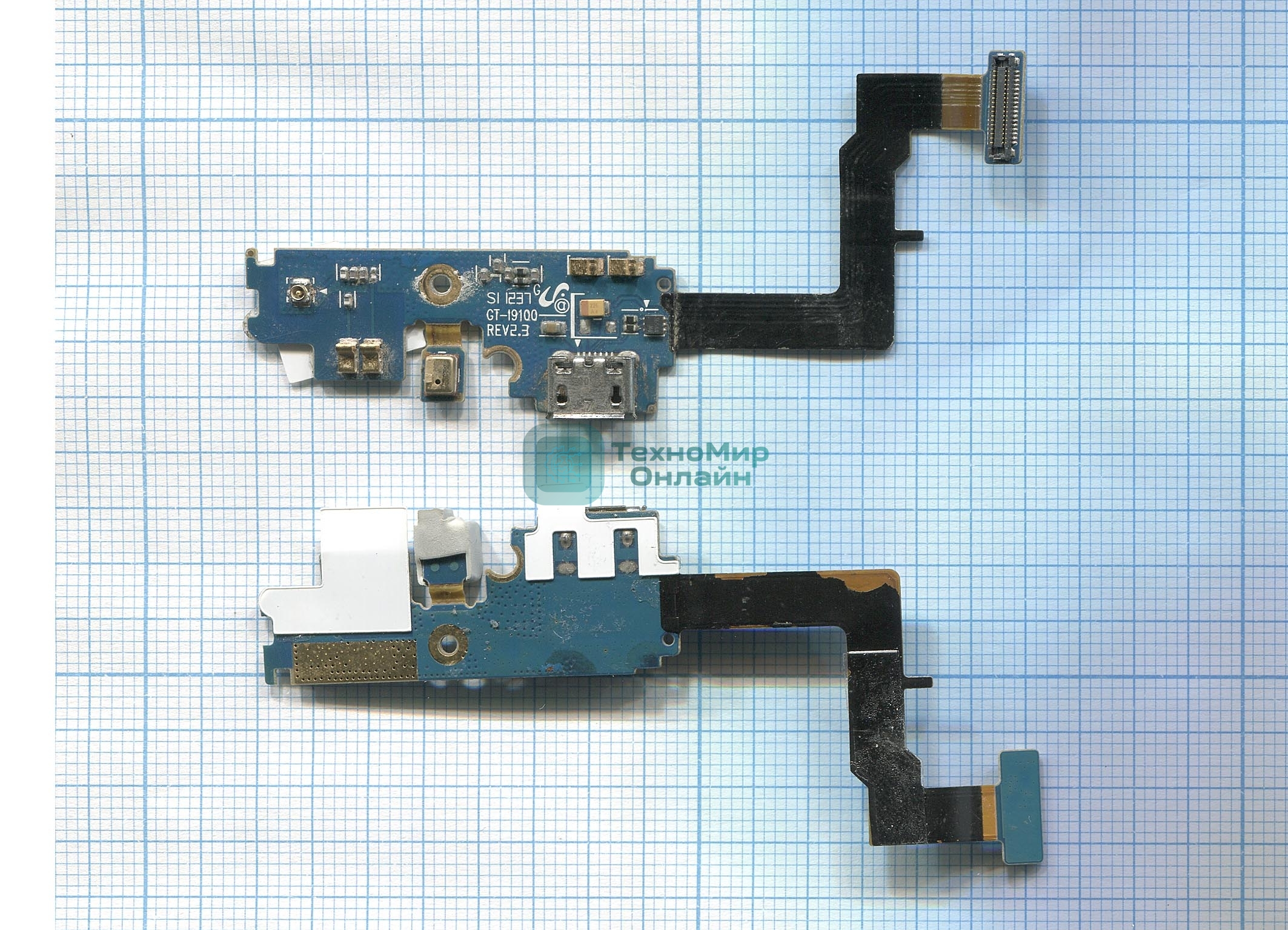 Шлейф разъема питания для Samsung Galaxy S II GT-I9100