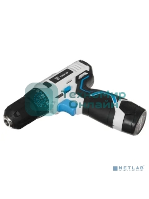 Дрель-шуруповерт Deko GCD12DU3, 12 В, 1.5 Ач, 32 Нм, щеточный