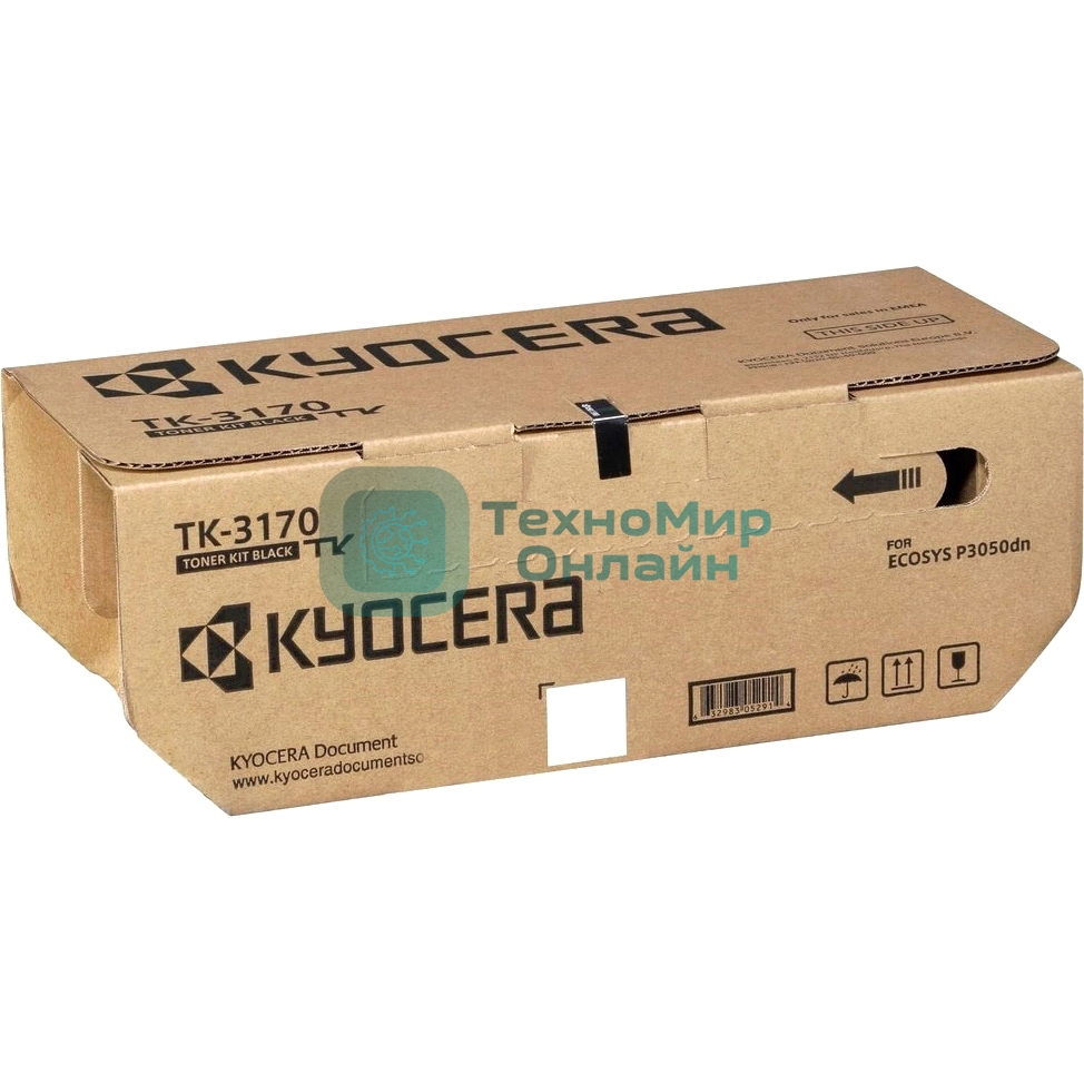 Картридж лазерный NVPrint TK-3170 для P3050dn/P3055dn/P3060dn 15 500 стр.