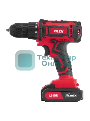 Дрель-шуруповерт аккумуляторная MTX CDS-20, Li-Ion, 20 В