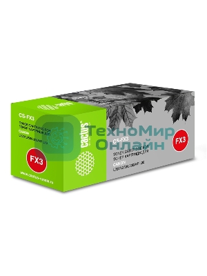Картридж лазерный Cactus CS-FX3 черный (2700 стр.) для Canon L200/L250/L300/MP L90