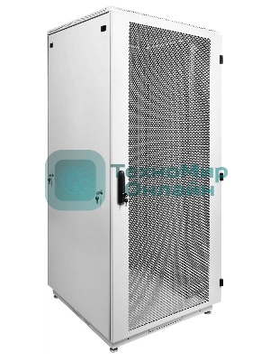 Шкаф коммутационный ЦМО ШТК-М-42.8.8-4ААА 42U 800x820 мм пер. дв. перфор. задн. дв. стал. лист 2 бок. пан. 500 кг белый